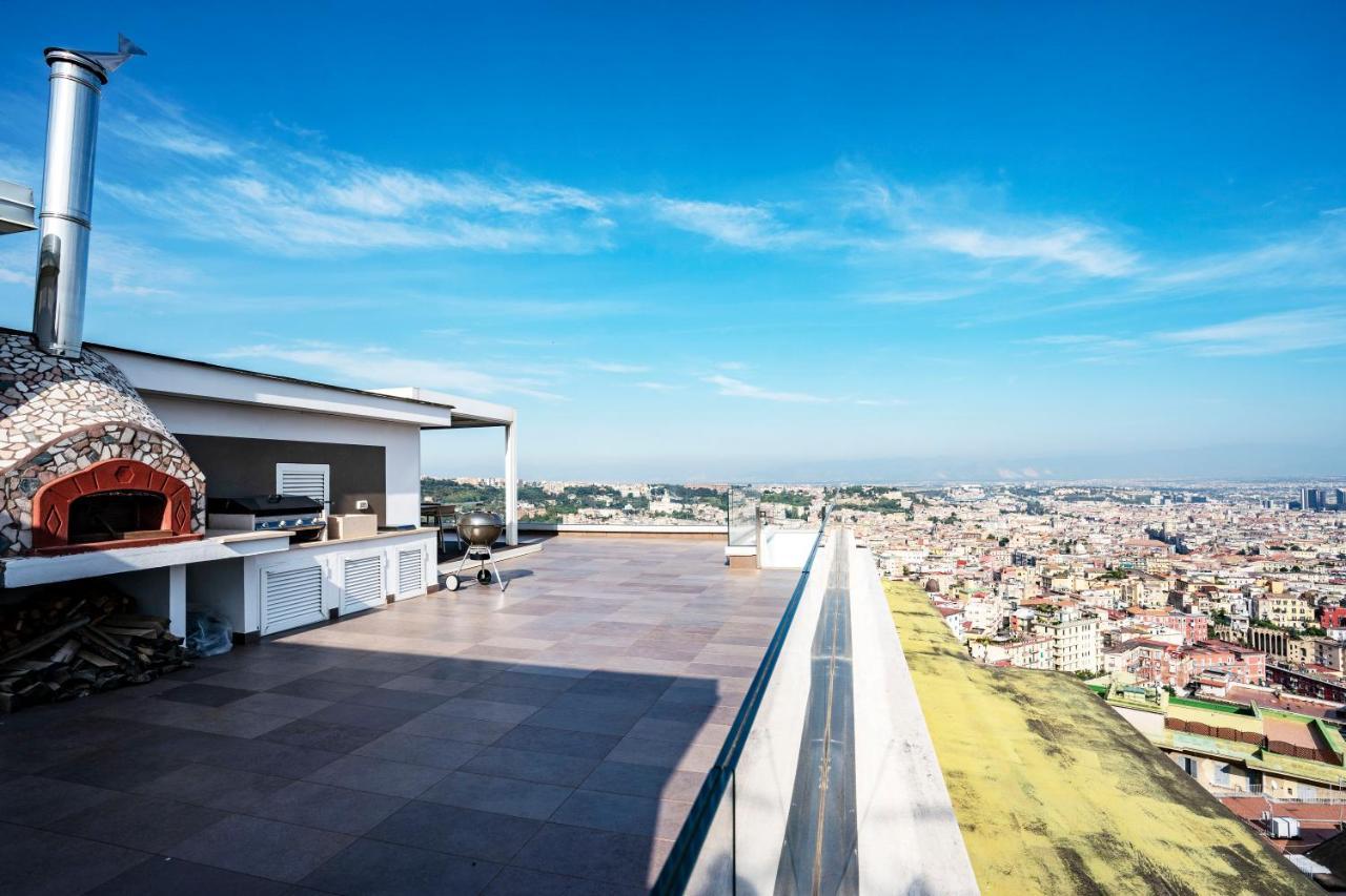 Terrazza Manu - Loft Suspended Over The City-Vomero Napels Buitenkant foto