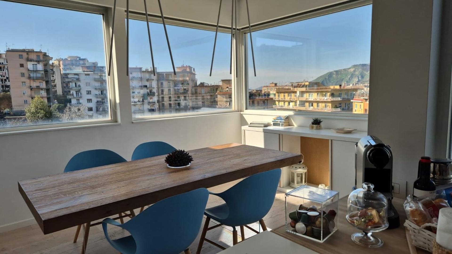 Terrazza Manu - Loft Suspended Over The City-Vomero Napels Buitenkant foto