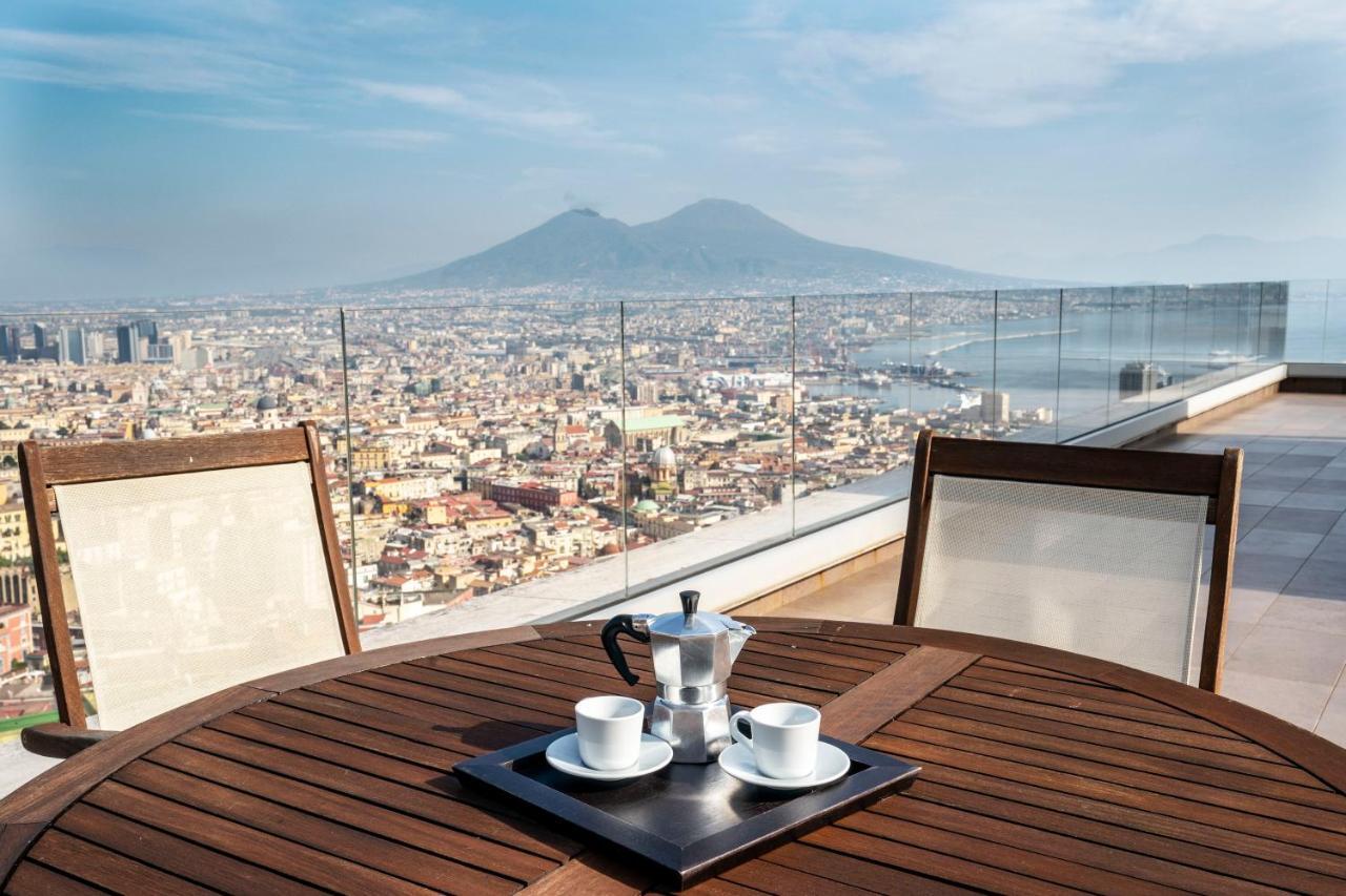 Terrazza Manu - Loft Suspended Over The City-Vomero Napels Buitenkant foto